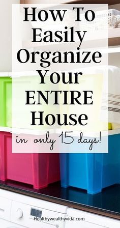 This Day, Organize Life, Getting Organized At Home, Diy Organizer, House Organization, Declutter Home, House Organisation, Clutter Organization, Organize Your Home