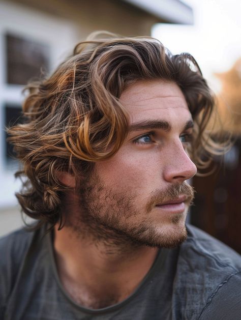 Exploring 32 Dynamic Flow Hairstyle Men Ideas for Every Look Including Curly Wavy and Straight Hair Man Long Curly Hairstyle, Guy Messy Hairstyles, Messy Flow Hairstyle Men, Mens Long Hairstyles Wavy Thick Hair, Men’s Mid Length Hair, Best Haircuts For Thick Wavy Hair, Mens Long Haircuts, Thick Curly Hair Men, Curly Flow Men