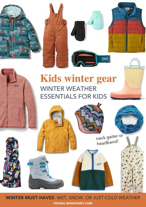 Kids Hiking Outfit, Kids Snow Gear, Kids Ski Gear, Kids Winter Clothes, Ski Trip Outfit, Toddler Outdoor, Kids Winter Outfits, Clothes Hacks, Winter Wardrobe Essentials