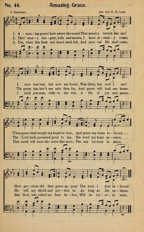 The Golden Sheaf No. 2: a collection of gospel hymns, new and old, responsive readings, hymns for the Sunday school, young people Old Christian Hyms, Amazing Grace Sheet Music Printable Free, Hymns Wallpaper, Old Hymns, Amazing Grace Sheet Music, Printable Hymns, Gospel Song Lyrics, Hymn Sheet Music, Hymn Music