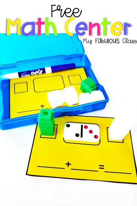 Math Stations Kindergarten, Math Centers For Kindergarten, Free Math Centers, Time Saving Tips, Centers For Kindergarten, Kindergarten Math Games, Math Rotations, Math Centers Kindergarten, Prek Math