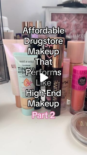 30K views · 1.8K likes | Jessica | Makeup, Skincare & Life on Instagram: "Comment “LINK” and I will send you a DM with all the links to these amazing, affordable products! #affordable #affordablemakeup #makeupilove #drugstoremakeup #amazonmakeup #amazonbeauty" Makeup Must Haves List, Depotting Makeup, Cvs Makeup, Drugstore Makeup Routine, Dm Products, Drugstore Makeup Must Haves, Must Have Makeup, Affordable Makeup Products, Makeup Starter Kit