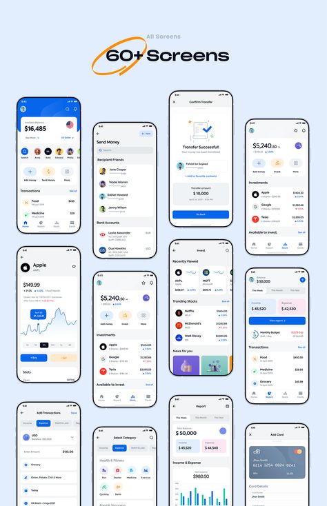 Mobile banking & Wallet app | Fintech App UI UX Design :: Behance Mobile Wallet Ui, Mobile Wallet App, Fintech App, Mobile App Inspiration, Dashboard App, App Ui Ux Design, Ux Case Study, Ux Design Mobile, Saving App