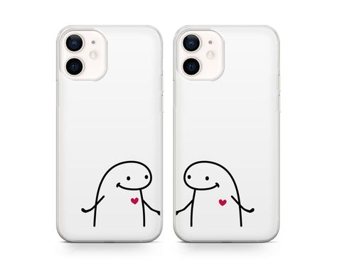 Matching Phone Cases Aesthetic, Matching Phone Cases, Couples Phone Cases, Phone Cases Iphone, Pretty Iphone Cases, Gel Rubber, Valentine Print, Button Covers, Vinyl Ideas