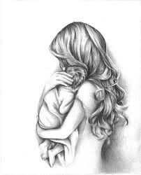 Would make a Beautiful Tattoo Mama Tattoos, Mother And Child Drawing, Mother And Daughter Drawing, Mother Daughter Art, Mommy Tattoos, Hipster Babies, Mother Tattoos, Tattoo For Son, Mother Art