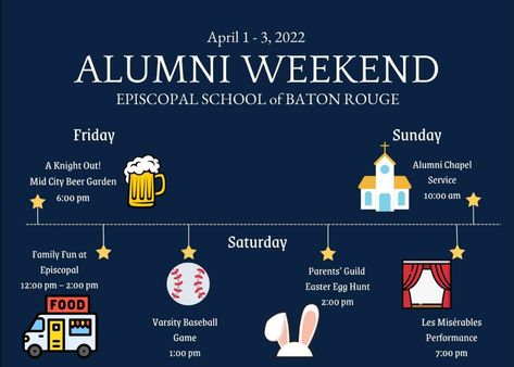 Alumni, let’s REUKNIGHT! Join us for this year's Alumni Weekend on April 1-3, 2022. We have all types of events scheduled throughout the weekend so we hope you will join us and celebrate this special community. Alumni Baseball Game Ideas, Alumni Relations Ideas, College Alumni Events Ideas, Alumni Events Ideas, Alumni Event Ideas, Alumni Homecoming, Planning School, Alumni Gifts, Alumni Events