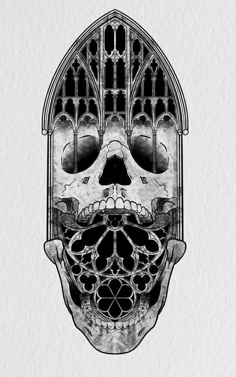 Black And White Gothic Tattoos, Roman Gothic Tattoo, Gothic Geometric Tattoo, Gothic Window Drawing, Goth Architecture Tattoo, Gothic Building Tattoo, Gothic Victorian Tattoo, Gothic Cathedral Drawing, Gothic Ornamental Tattoo