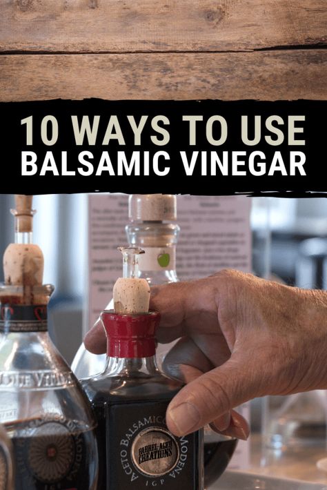 How to Use Balsamic VInegar 10 Ways, Barrel Aged Creations Roasted Vegetables Balsamic, Reduced Balsamic Vinegar, Vinegar Recipes, Balsamic Vinegar Recipes, Balsamic Recipe, Vinegar Uses, Paleo Recipe, Italian Spices, White Balsamic Vinegar