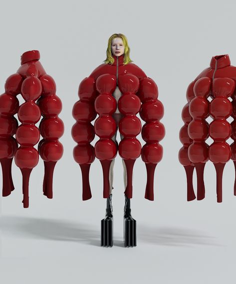 Avavav | Bilingual | Metal Magazine Conceptual Fashion, Inflatable Fashion, Strange Fashion, Wearable Sculpture, Artists And Models, Metal Magazine, Weird Fashion, Futuristic Fashion, Virtual Fashion