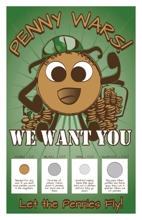 2018 Penny Wars! | Heartland Christian ... Penny Wars Bulletin Board, Penny Wars Jars, Penny Wars Fundraiser Ideas, Penny Wars Fundraiser Flyer, United Way Fundraiser Ideas, Penny Wars Fundraiser, Sfrg Ideas, Cmn Ideas, Penny Wars