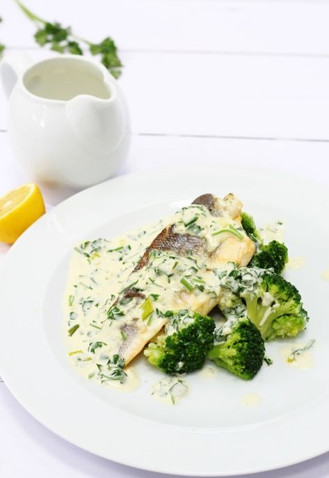 Lemon and Parsley Sauce for Fish - Searching for Spice Sauce For Fish, Easy Dinner Party Recipes, Parsley Sauce, Delicious Family Meals, Herb Sauce, Dinner Party Recipes, Lemon Sauce, White Fish, Lemon Recipes