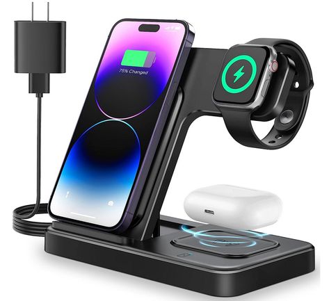 Apple Charging Station, Apple Watch 8, Apple Watch Charging Stand, Apple Charger, Apple Watch Charger, Charger Station, Charger Stand, Watch Charger, Iphone Charger