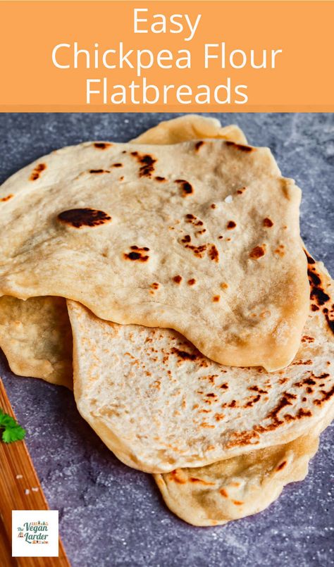 Chickpea Flour Recipes Breads, Chickpea Bread Recipes, Chickpea Flour Roti, Gram Flour Bread, Besan Flour Recipes Healthy, Homemade Chickpea Flour, Chickpea Flour Naan, Chickpea Naan Bread, Gram Flour Flatbread