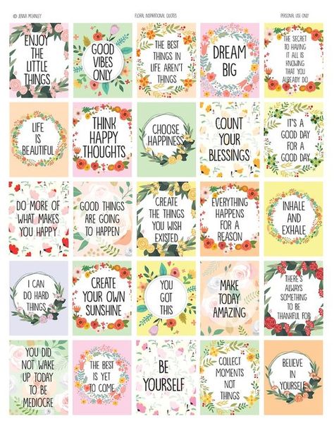 Printable Planner Stickers Inspirational Quote Flower Theme, Decorative Calendar Organization Life Planning Bullet Journal Instant Download - Etsy Sticker #sticker Stickers #stickers freesticker #freesticker freestickers #freestickers free download sticker #freedownloadsticker 9.104 Scrapbook Quotes Printable, Stickers For Journal Free Printables, Journal Stickers Flowers, Cute Printable Stickers Journal, Planner Stickers Printable Free, Printable Journal Stickers, Decorative Calendar, Floral Inspirational Quotes, Organization Life