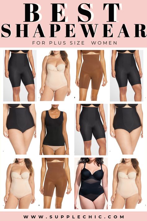 Outfits For Mommy Tummy, Women's Shapewear Plus Size, Plus Size Shapewear Full Figured, Plus Size Body Shapers For Dresses, Girdles Shapewear Plus Size, Body Shapers Before And After, Plus Size Shapewear Before And After, Bodycon Dress For Plus Size Women, Best Shapewear For Tummy Plus Size