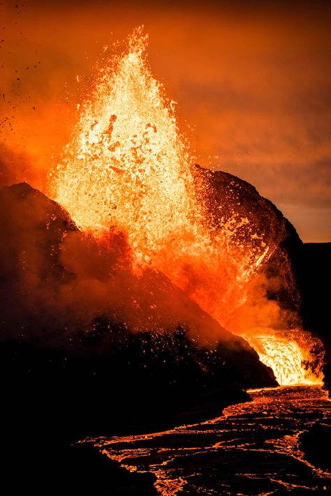 Hi !  Here a digital picture from the youngest volcano erupting of Iceland, with an amazing sunset for the background, sharing the same colour than the lava. Such a great experience to see the volcano with lava coming from underground. The digital picture lets you the possibility to use the file as much as you want (for your screen, or for prints). The picture was taken with good camera (sony A7III), and edited on Photoshop + Lightroom.  Picture from the 16th of May 2021. Perks of digital files Volcanic Eruption Aesthetic, Volcano Eruption Aesthetic, Volcano Aesthetic, Volcano Photography, Before Volcanic Eruption, Fire Whirl, Volcano Pictures, Taal Volcano Eruption, Volcano Eruption