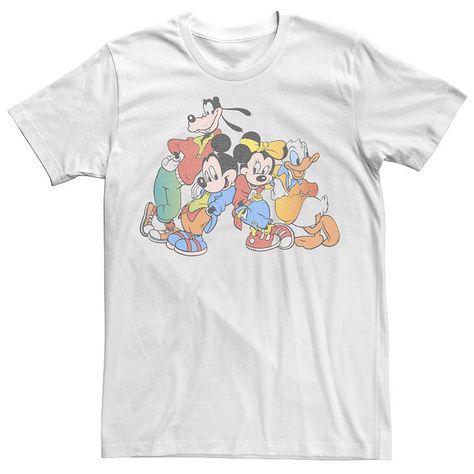 Vintage Disney Shirts, Disney October, Disneyland Fits, Disney Outfits Women, Disney Crewneck, Friends Valentines Day, Mens 90s, Retro Disney, Friends Tee