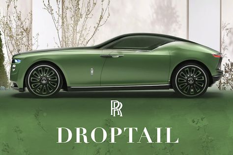 Scoop: Rolls-Royce's Next Bespoke Creation Will Be Called Droptail | CarBuzz Rolls Royce Concept, Bespoke Cars, Cool Truck Accessories, Luxury Cars Rolls Royce, Aesthetic Cool, Aesthetic Car, Pimped Out Cars, Automotive Artwork, Lux Cars