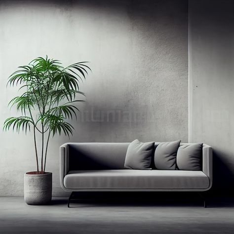 Modern Minimalist Couch, Mina Sofa, Simple Couch, Interior Background, Square Sofa, Focus Wall, Minimalist Sofa, Dream Sofas, Industrial Minimalist