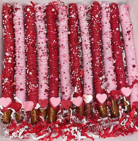 View Valentines by DelightsbyK on Etsy Chocolate Covered Pretzels Valentines, Homemade Empanadas, Chocolate Dipped Pretzel Rods, Dipped Treats, Dipped Pretzel Rods, Valentine's Day Chocolate, Chocolate Dipped Treats, Dipped Pretzels, Chocolate Covered Pretzel Rods