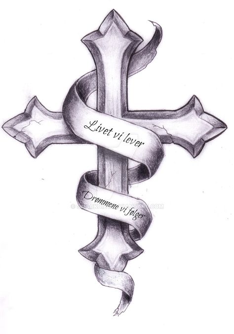 Cool Cross Tattoos, Simple Cross Tattoo, Small Wave Tattoo, Cross With Wings, Tattoo Sites, Cross Drawing, Celtic Cross Tattoos, Cross Tattoos For Women, Cross Tattoo For Men