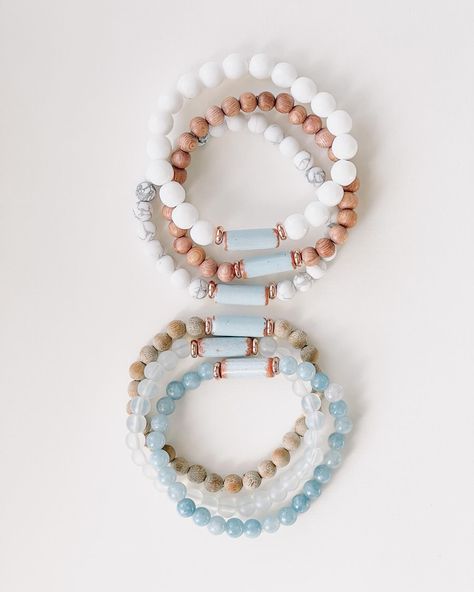 So in love with these blue terra cotta beads from Greece featured in The Mykonos Collection 🩵 (Mykonos, Handmade Jewelry, Coastal Living, Beach Vibes) Unique Bracelets, So In Love, Beach Vibes, Beach Vibe, Coastal Living, Terra Cotta, Handmade Jewellery, Mykonos, Greece