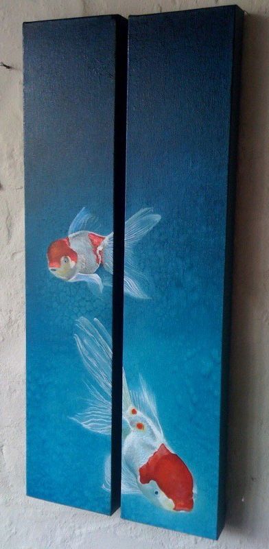 Diptych Art Ideas, Dyptich Painting, Portfolio Reference, Diptych Painting, Diptych Art, Ib Art, Art 2023, Grade 12, Reference Pics