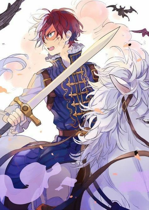 Todoroki Shouto, Prince, outfit, horse; My Hero Academia Dark Academia Outfit Winter, Boku No Hero Academia Todoroki, Ken Tokyo Ghoul, Icy Hot, My Hero Academia Shouto, Hero Academia Characters, Fan Fiction, Fanarts Anime, My Hero Academia Manga