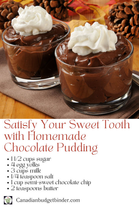 Experience the delight of homemade chocolate pudding with a luscious chocolate flavor and creamy texture. A crowd-pleasing dessert for any occasion. Creamy Chocolate Pudding, Homemade Chocolate Pudding Recipe, Pudding Recipes Homemade, Easy Chocolate Pudding, Chocolate Pudding Recipe, Chocolate Pie With Pudding, Homemade Chocolate Pudding, British Recipes, Date Squares