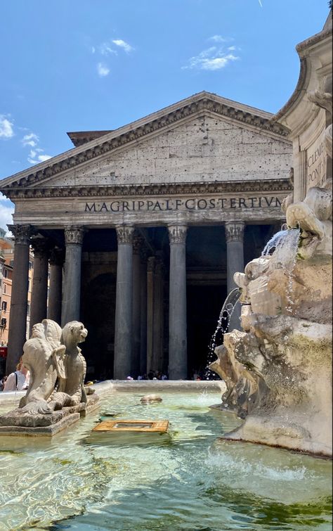 Pantheon, Rome, Italy, travel, bucketlist, city, vacation, places, Europe, summer, aesthetic, inspiration, Instagram, Roma, Italia Rome Budget, Pantheon Rome, Europe Aesthetic, Italy Aesthetic, Europe Vacation, Future Travel, City Aesthetic, Travel Goals, Rome Italy