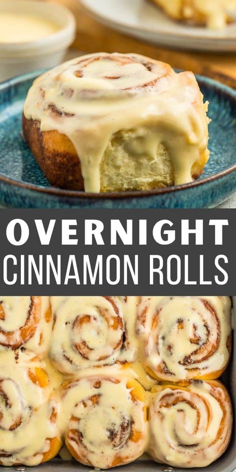 Imagine waking up to the amazing scent of soft, gooey, and delicious homemade Overnight Cinnamon Rolls baking in your oven. Spoil your family with these make-ahead cinnamon rolls with homemade orange cream cheese frosting. Overnight Cinnamon Rolls Recipe, Orange Cream Cheese Frosting, Orange Cinnamon Rolls, Rolls Baking, Cinnabon Recipe, Buttermilk Banana Bread, Overnight Cinnamon Rolls, Cinnamon Rolls From Scratch, Sourdough Cinnamon Rolls