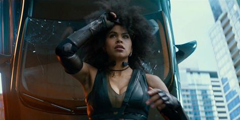 Following rumors that Dominio would be returning for Deadpool 3, Zazie Beetz sets the record straight about whether or not she's actually coming back. Domino Deadpool, Rj Cyler, Domino Marvel, Making Movies, Zazie Beetz, Deadpool 2, Regina King, Deadpool 3, Josh Brolin