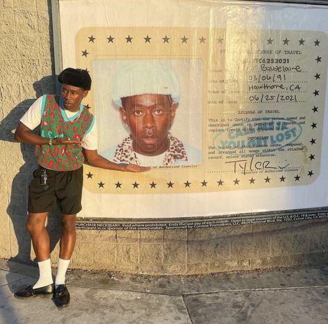 Tyler The Creator Outfits, Tyler The Creator Wallpaper, T Baby, Flower Boys, Tyler The Creator, 인물 사진, Mode Inspiration, My Vibe, Wall Collage