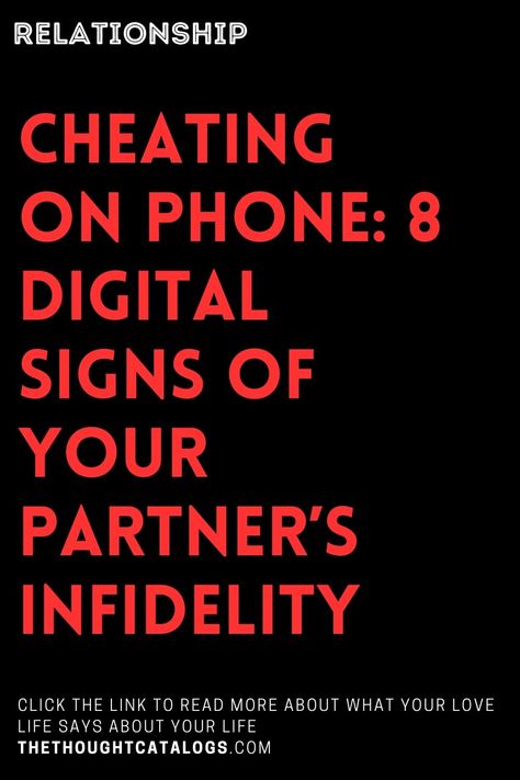 The ultimate list of cheating on phone clues that will help you identify a digital cheater (or get rid of the doubt)! “Ask you once, ask you twice now His Secret Obsession - How To Get Inside The Mind Of Any Men. There’s lipstick on your collar You say she’s just a friend now Then … Cheating Messages Texts, Friends Betrayal Quotes, Signs Of A Cheater, What Is Cheating, Betrayed By A Friend, Marriage Advice Cards, Marriage Struggles, Platonic Friends, Just A Friend