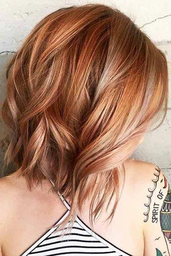 #Shorthaircolor Natural Short Red Hair, Red Hair With Blonde Highlights, Red Blonde Hair, Strawberry Blonde Hair Color, Strawberry Blonde Hair, Shoulder Length Hair Cuts, Trendy Hair Color, Brown Blonde Hair, Red Hair Color