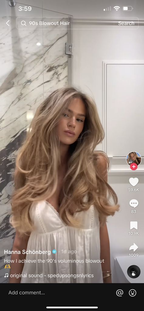 Big Full Hair Hairstyles, Formal Hairstyles Wavy Hair, Effortless Waves Long Hair, Prom Hair Volume, Vs Blowout Hair, Bouncy Voluminous Curls, Large Loose Curls, Loose Blowout Curls, Loose Blowout