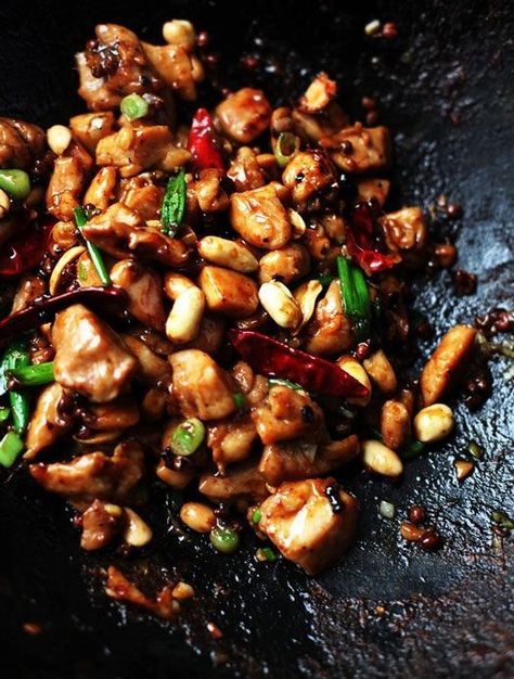 Authentic Kung Pao Chicken Recipe, Kung Pao Chicken Recipe Easy, Leg Toning, Fry Rice, Chinese Food Restaurant, Kung Pao Chicken Recipe, Pbs Food, Takeout Food, Easy Chinese Recipes