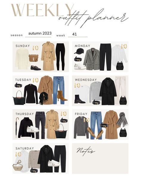 Classic Chic Outfits, Clothes Capsule Wardrobe, September Outfits, Outfit Planner, 2022 Year, Ageless Style, Style Challenge, Winter Outfits For Work, Of Outfits