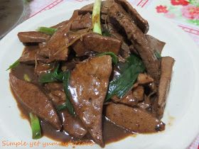 Pigs Liver Recipes, Pig Liver Recipes, Chinese Liver Recipe, Pork Liver Recipes, Pork Liver Recipe, Liverwurst Recipe, Organ Recipes, Pork Menu, Offal Recipes