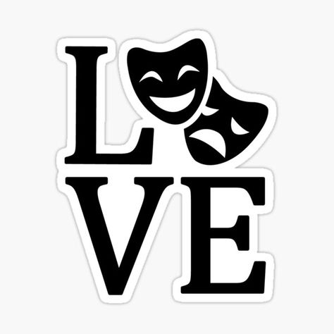 "Love Theatre" Sticker for Sale by KsuAnn | Redbubble John Laurens, Sara Bareilles, Lin Manuel, Broadway Musical, Broadway Musicals, Les Miserables, Musical Theatre, Actors & Actresses, Sticker Design