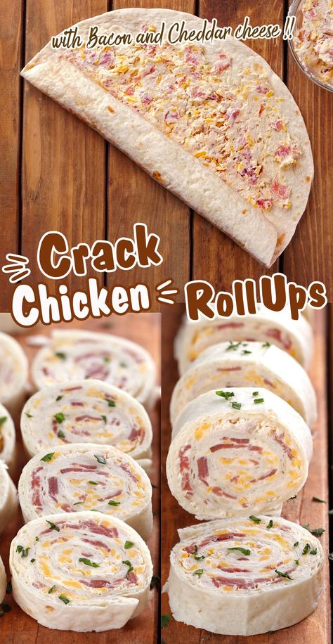 Tortilla Pinwheels, Chicken Roll Ups, Chicken Roll, Tortilla Rolls, Roll Ups Recipes, Roll Ups Tortilla, Pinwheel Recipes, Lake Food Ideas Summer, Food Ideas Summer