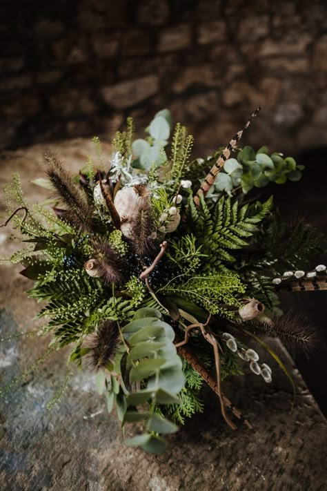 Ceremony Archway, Fern Bouquet, Moss Wedding, Wedding Bouquet Ideas, Fern Wedding, Ethical Wedding, Enchanted Forest Wedding, Flowers And Greenery, Eco Friendly Wedding