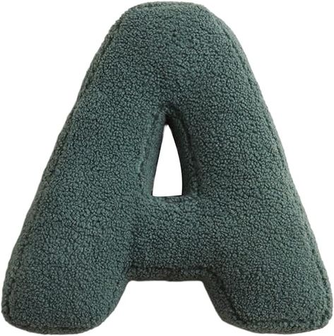 Amazon.com: Walbest Initial Letter Plush Pillow Cute Throw Pillows for Couch Decor - A to Z Letter Pillows Soft Hugging Cushion Nursery Room Decor, Cute, Teaching Words Game Props B : Home & Kitchen Letter Cushion, Letter Pillows, Cozy Nursery, Game Props, Couch Decor, English Letters, Bed Cushions, English Alphabet, Throw Pillows Bed