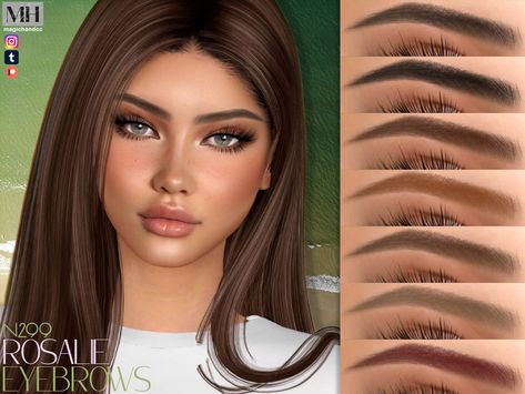 Wide brows in 13 colors - HQ Compatible. Nose Stud Sims 4 Cc, Sims 4 Split Eyebrow Cc, Sims 4 Thick Eyebrows, Sims 4cc Eyebrows, Sims 4 Van Cleef Cc, Sims 4 Eyebrows Patreon, Sims 4 Cc Makeup Eyebrows, Sims 4 Face Details Cc, Ts4 Cc Eyebrows