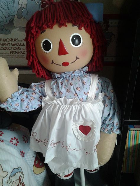 Raggedy Ann Cosplay, Raggedy Anne, Annabelle Doll, Raggedy Andy, Cross Stitch Fairy, Raggedy Ann Doll, Country Paintings, Raggedy Ann And Andy, Halloween Doll