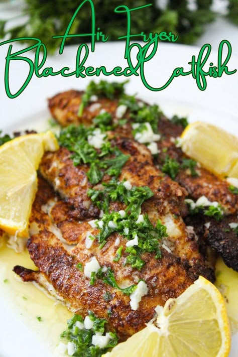 air fryer blackened catfish fillets Blackened Catfish Air Fryer, Cat Fish Fillet In Air Fryer, Blackened Cod Air Fryer, Catfish Recipes Air Fryer, Catfish Fillet Recipes, Air Fryer Catfish Recipes, Air Fryer Catfish, Blackened Catfish, Delicious Air Fryer Recipes