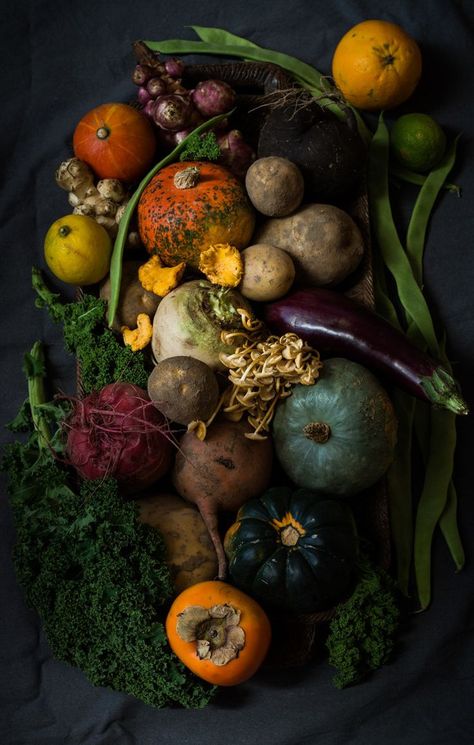 Autumn Produce, October Pumpkins, Thai Food Photography, Agriculture Photography, Ingredients Photography, Fall Produce, Drinks Photography, Food Photography Styling, Farmer's Market