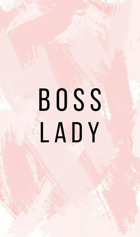 "BOSS LADY" Blush iPhone Wallpaper Quotes, Iphone, Pink, Boss Lady, The Words, Iphone Wallpaper, Blush, Paint, White