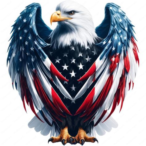 Patriotic Eagle Art, American Flag Drawing Easy, Tshirt Creative, American Flag Drawing, Eagle Clipart, Flag Clipart, Usa Eagle, Eagle Drawing, American Flag Wallpaper