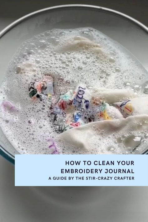 Hand Embroidery Journal, Embroidery Journal Ideas, How To Wash Hand Embroidery, Year Embroidery Journal, Thread Journal Embroidery, Stitch Journal Embroidery, Journal Embroidery, Embroidery Journaling, Doodle Embroidery